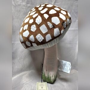 Velvet Mushroom Pillow 16" John Derian